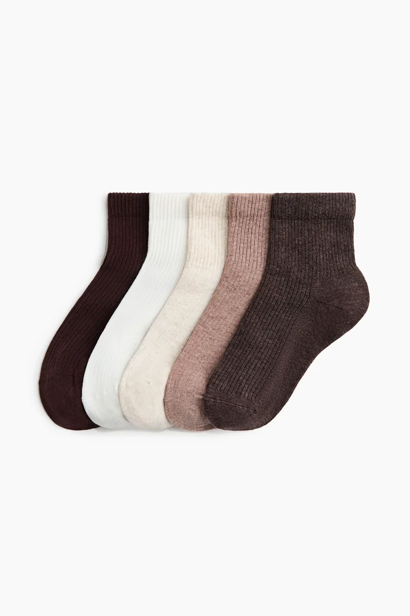 H&M 5-pack ankle socks